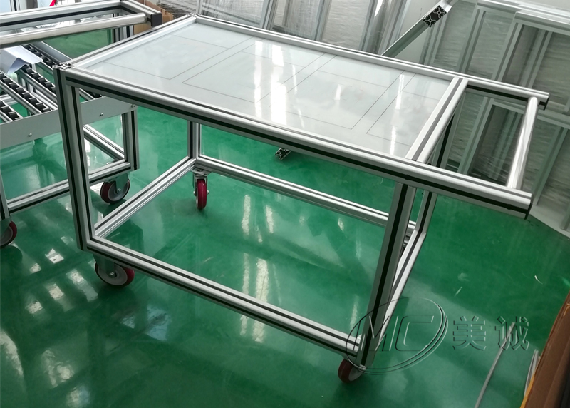 鋁型材小車成品，離不開模型圖的幫助